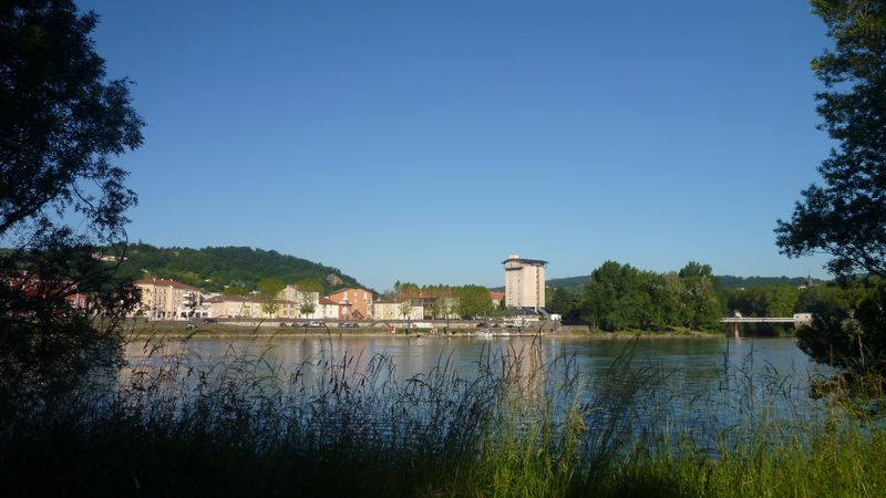 Givors vue de Chasse sur rhône en 2013