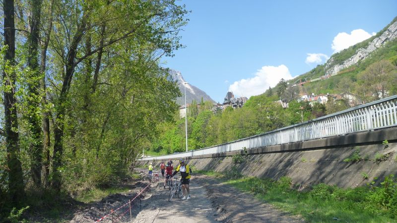 Voie VV4 au sud de Grenoble en 2013