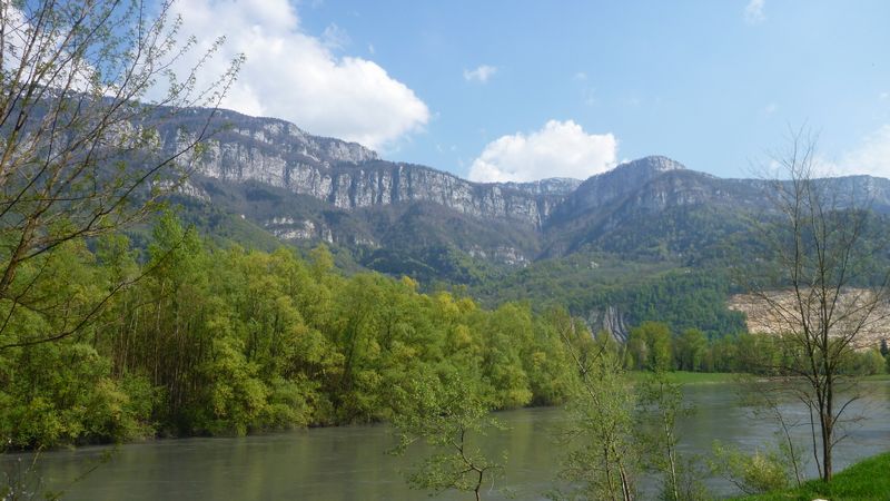 L'isère au sud de Grenoble en 2013