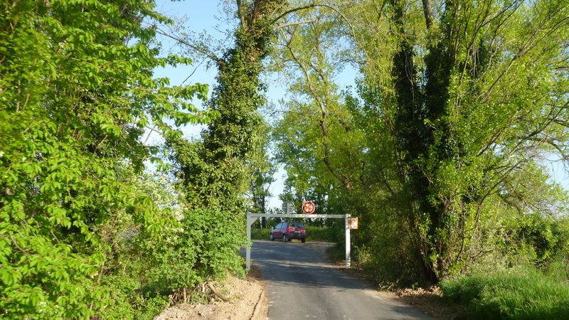 Arrivée dans la zone autoroute A7 de la confluence isère Rhône