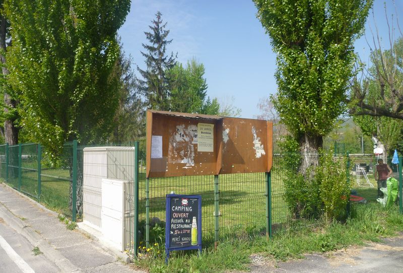 Camping à charmes sur Rhône en 2013