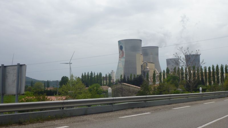 La centrale atomique de Cruas