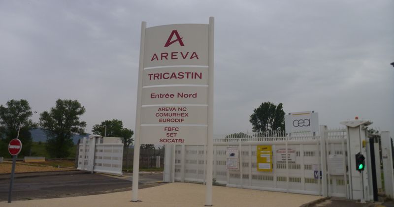Areva Tricastin en 2013