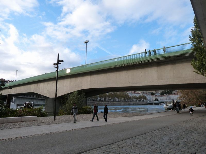Pont Morand à Lyon en 2013