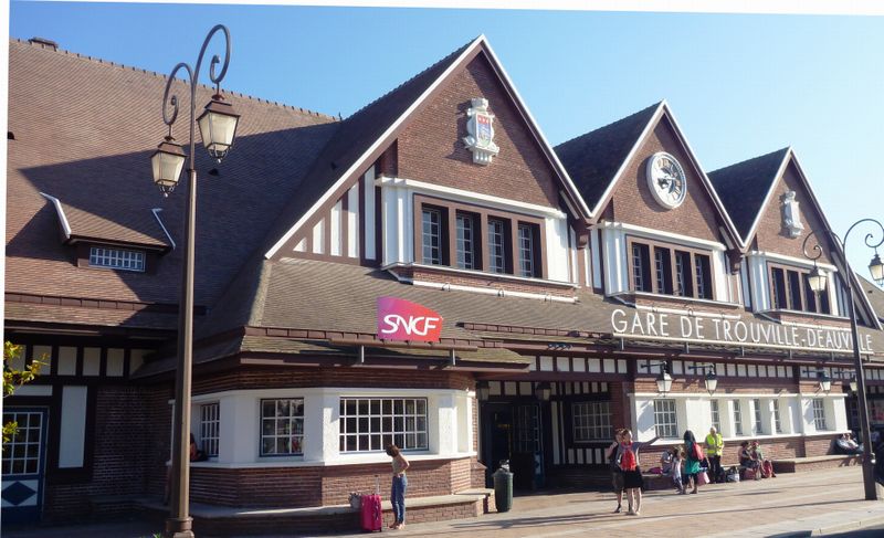 La gare de Deauville en 2013