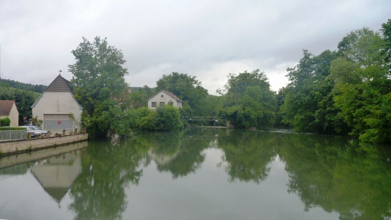 La Seine en 2013 du côté de Courtenot en champagne
