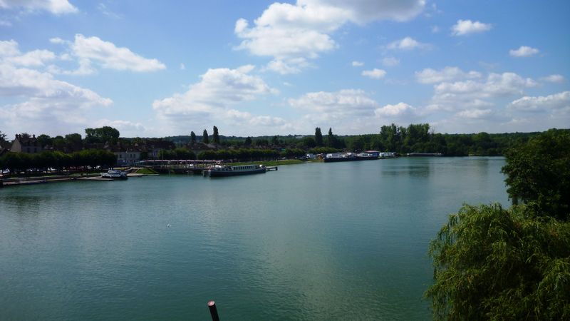 Les bords de Seine à Saint Mammés