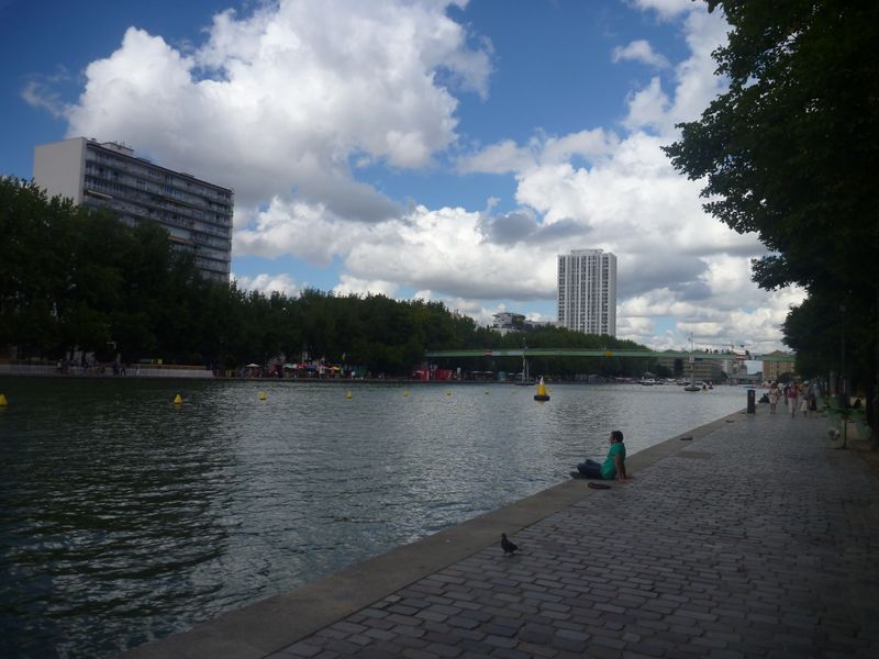 Le canal de l'Ourcq de Paris