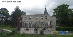 ruines au brod du lac du bourget