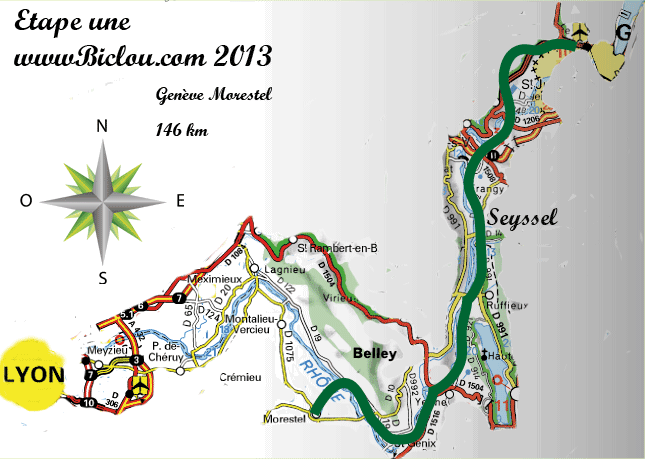 viarhona 2013 etape une genève lyon
