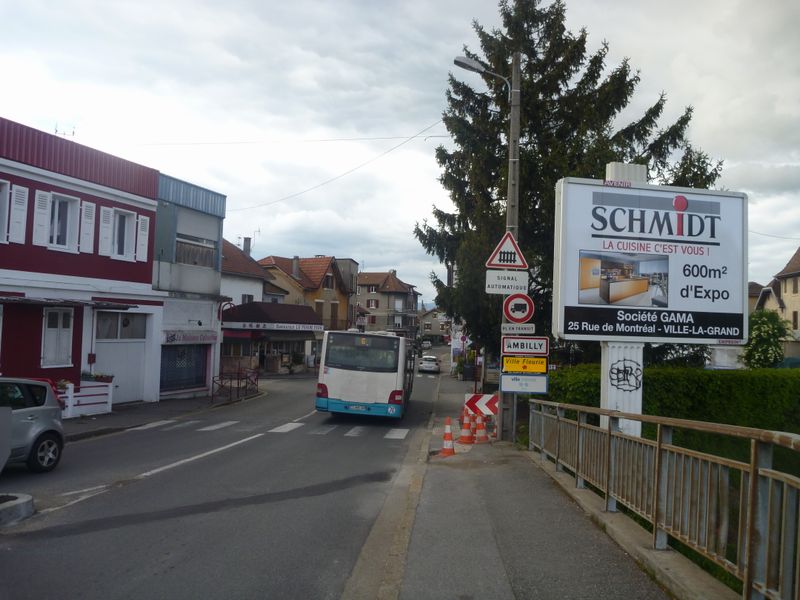 Ambilly, en route vers la Suisse voisine