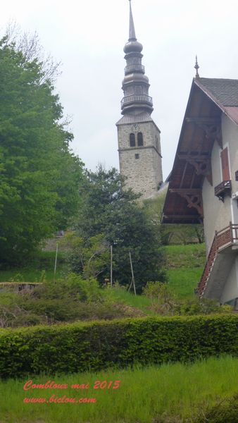 Clocher de Combloux 2014