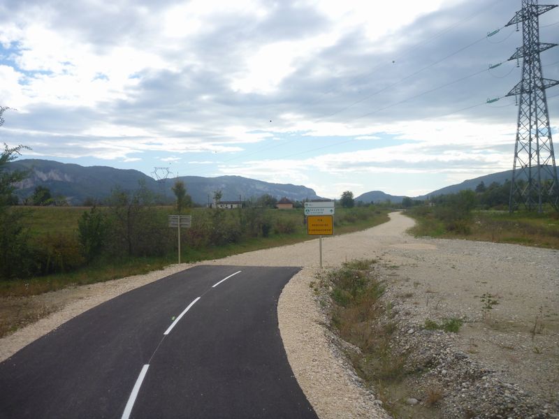 ViaRhôna à Virignin en 2014
