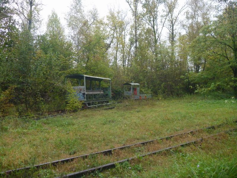 Subsistent en 2014, queqlues reliques de la voie de chemin de Fer Montalieu Vercieu