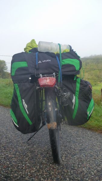 Fanette rentre sans dérailleur