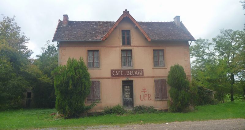 Café Belair non loin de Paray le Monial en 2014