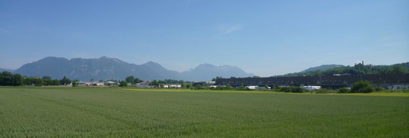 Les Bauges, vues depuis PontCharra en 2015