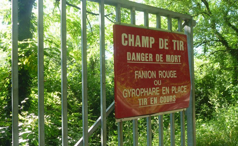 Passage militaire interdit le long du Drac, 2015