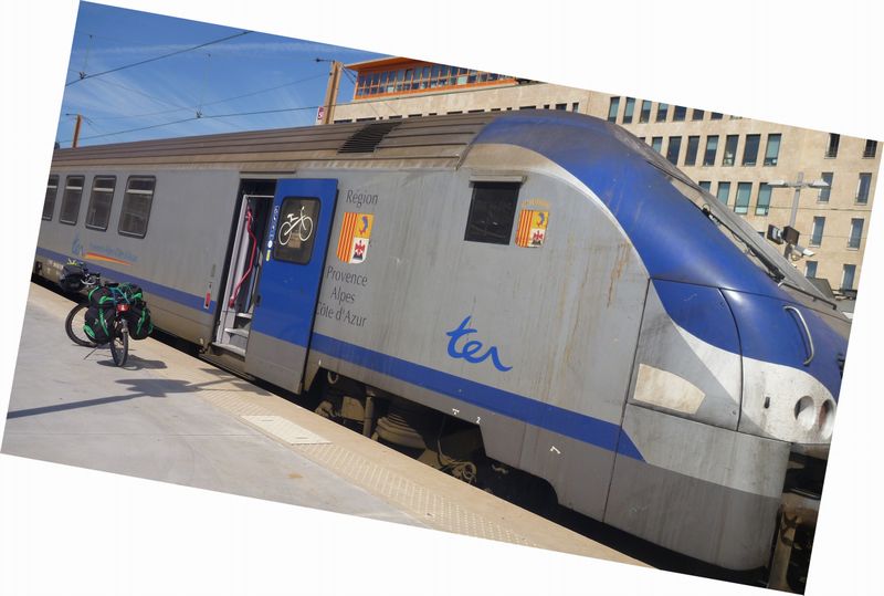 Retour en TER , Marseille 2015