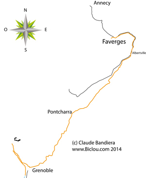 Carte-faverges-Grenoble-a-Bicyclette-2015