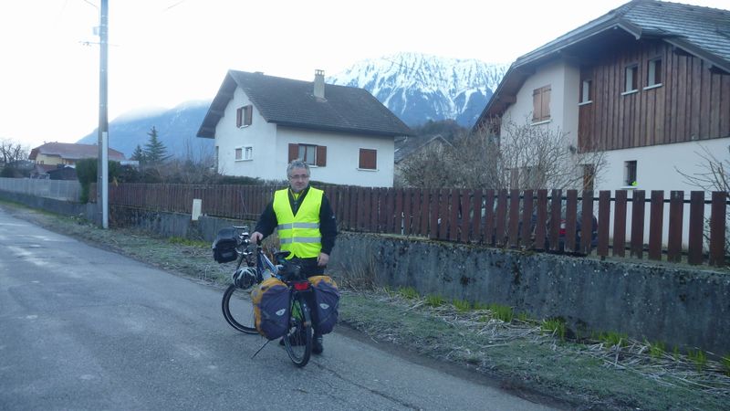 Départ de claudio de la faverges , de la favergie 2014 pour le sud