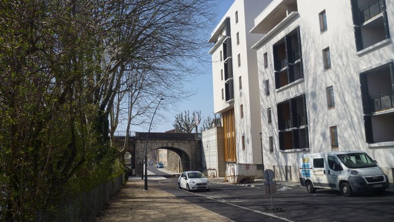 Via pre alpina arrivée à Romans en 2014