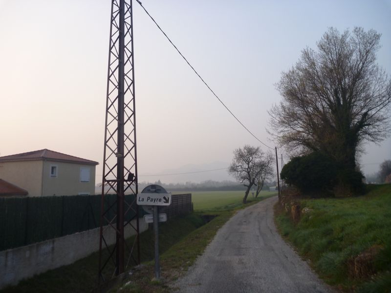 La Payre au sud du Pouzin à la recherche de Viarhôna en 2014