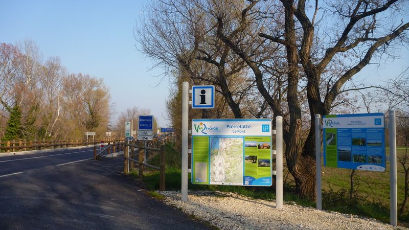Aménagement viarhona à Bourg san Andéol