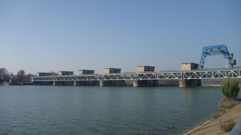 Barrage de Donzère 2014