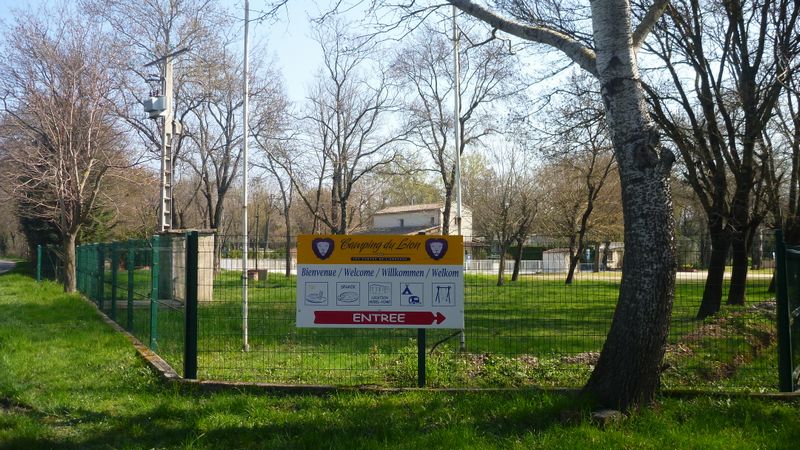 Camping du lion à Bourg san andéol 2014
