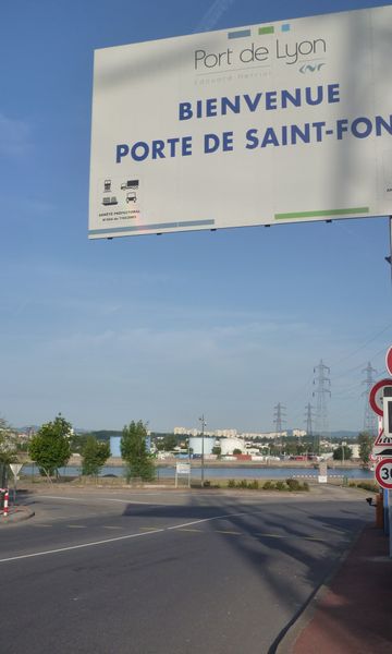 Porte de saint Fons en 2014