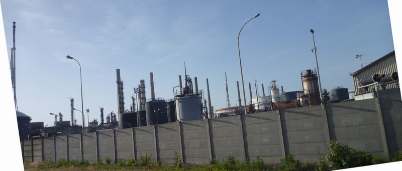 Raffinerie de Feyzin, vue en 2014
