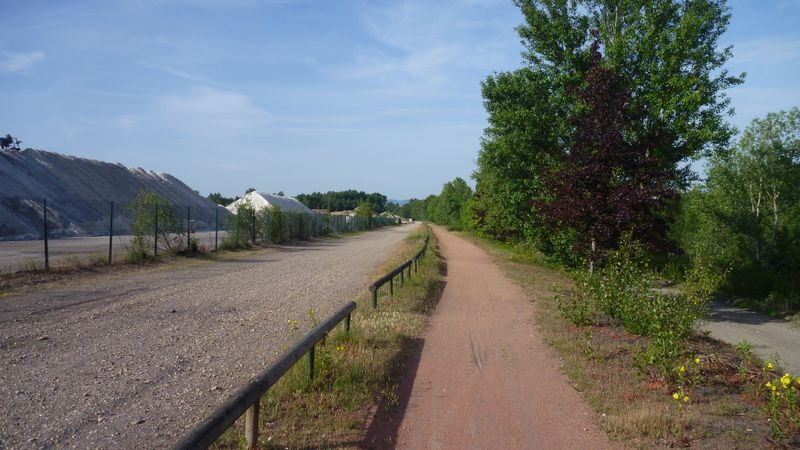 Pseudo piste cyclable Serezin Ternay 2014 : Lol ..