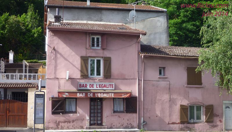 Bar de l'égalité au sud de Givors 2014