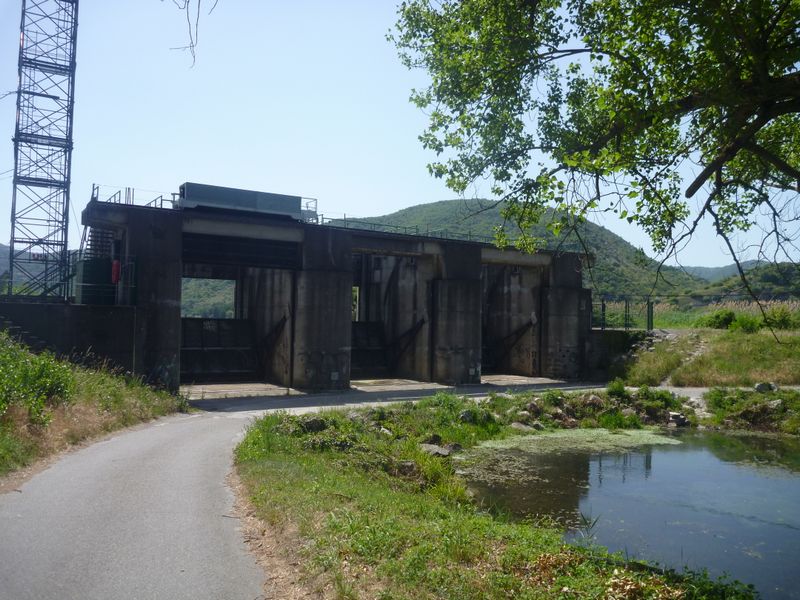 Chasse d'eau du rhône à la Voulte