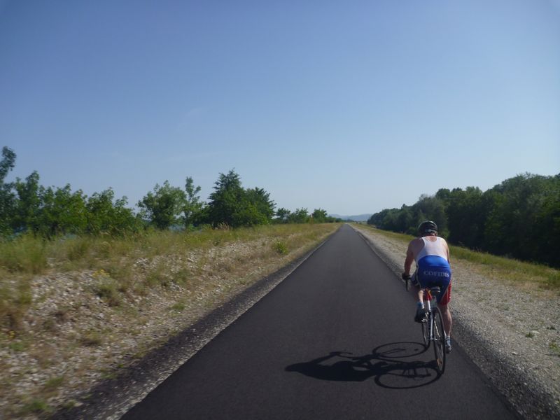 J'étais sur la route toute la sainte journée..