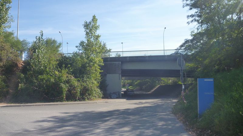 Pont de la croix de Luizet à Lyon