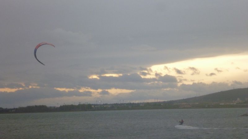 KiteSurf à Frontignan en avril 2015