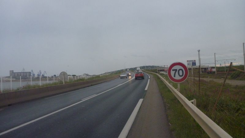Arrivée à Sète, à Bicyclette en avril 2015 : en 10 ans rien n'a changé ..