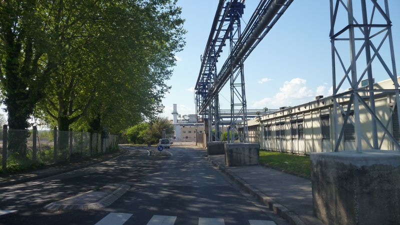 ViaRHôna 2015 : Essai de passage par la ZI de Saint Fons en 69
