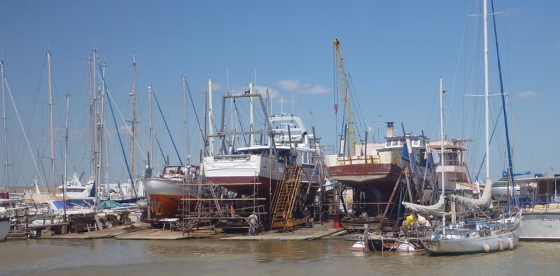 Raffiots à Carnon en 2015