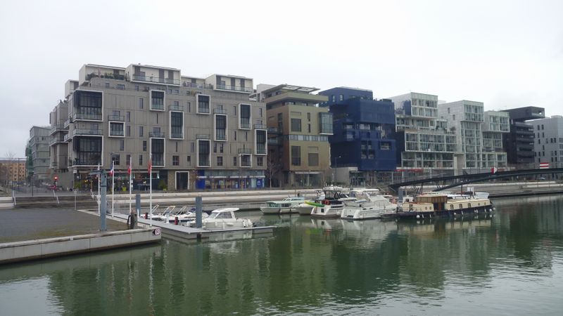 Lyon : Quartier de la Confluence en 2015