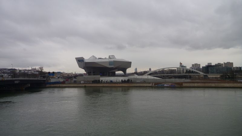 Le musée de la Confluence à Lyon vu en 2015