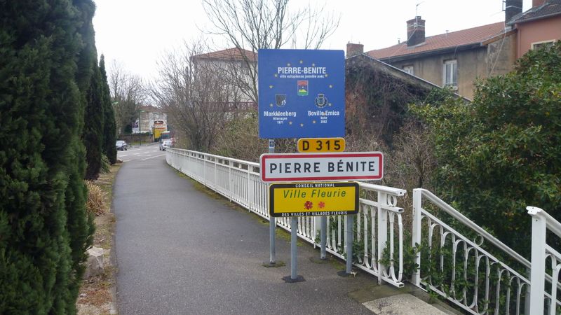 En route vers le Sud par la D 315 : Pierre Bénite 2015
