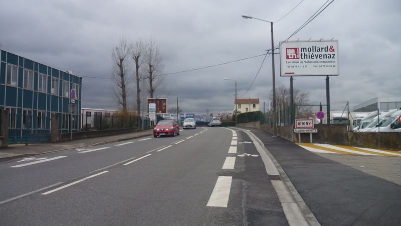 En route vers le sud : Irigny