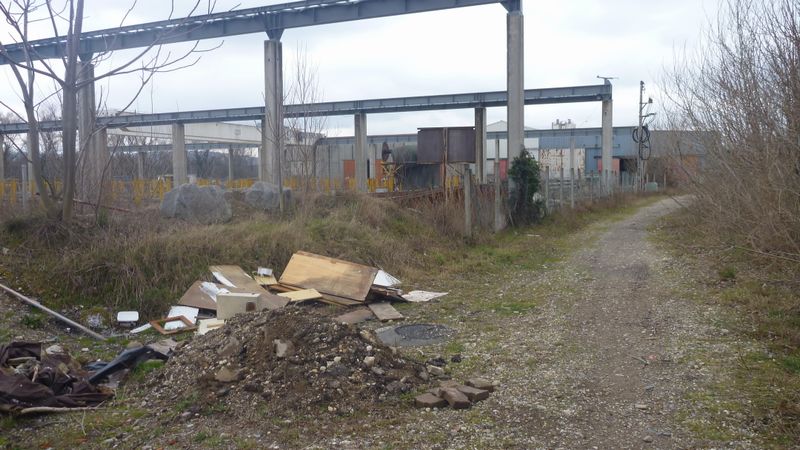 Arrivée à Givors en 2015, un peu Glauque