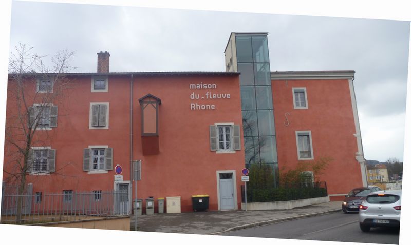 Maison du fleuve à Givors en 2015