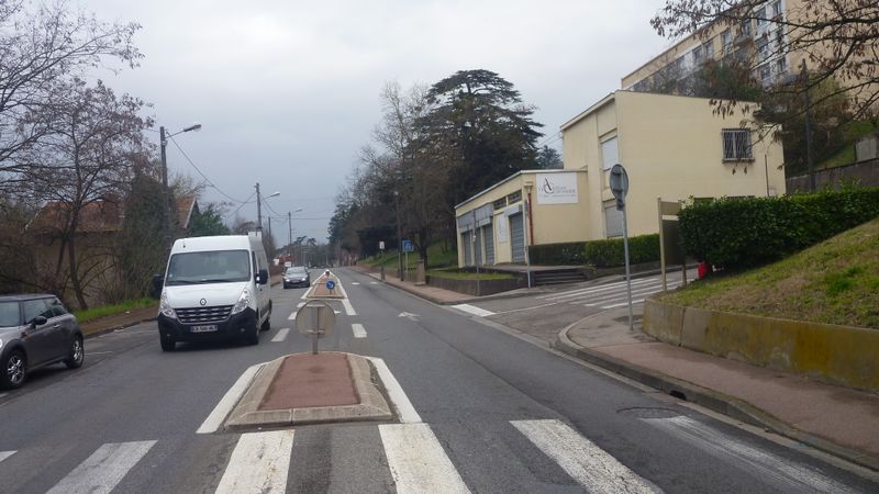 D 315 : passage délicat