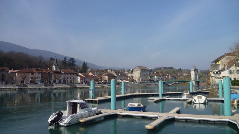 Seyssel : le Port en 2015l