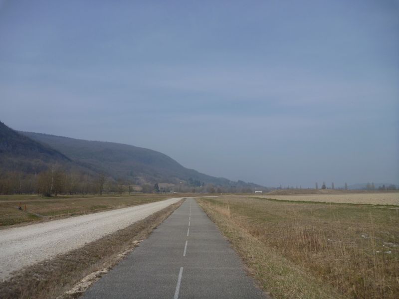 ViaRhôna en route vers le Nord par Virignin